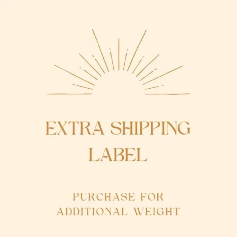 Extra Shipping Label